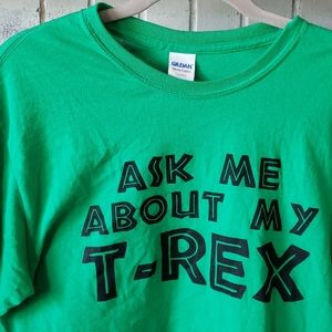 Funny Flipover T-Rex Shirt